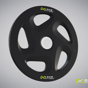 DHZ Fitness Rubber Weight Disc