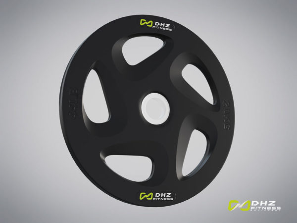 DHZ Fitness Rubber Weight Disc