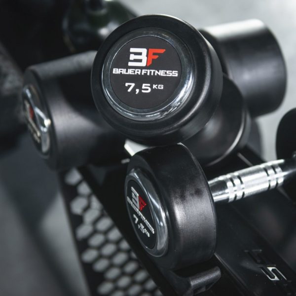 Rubber Encased Dumbbells 2,5-50kg - Image 4