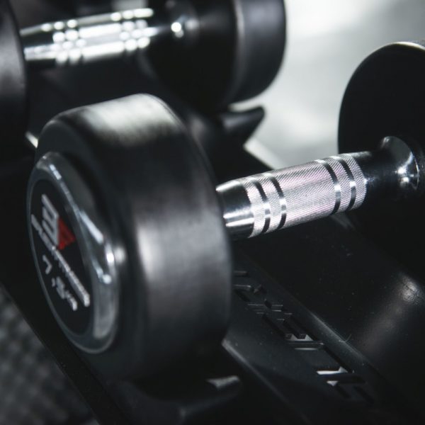 Rubber Encased Dumbbells 2,5-50kg - Image 3