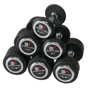 Rubber Encased Dumbbells 2,5-50kg