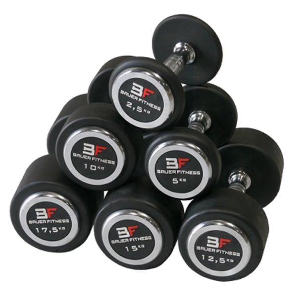 Rubber Encased Dumbbells 2,5-50kg