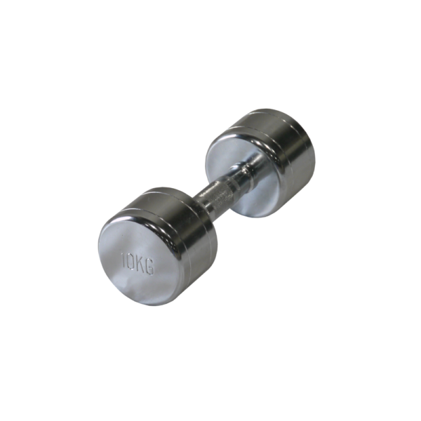 Chrome Dumbbell Set 1-10kg - Image 2