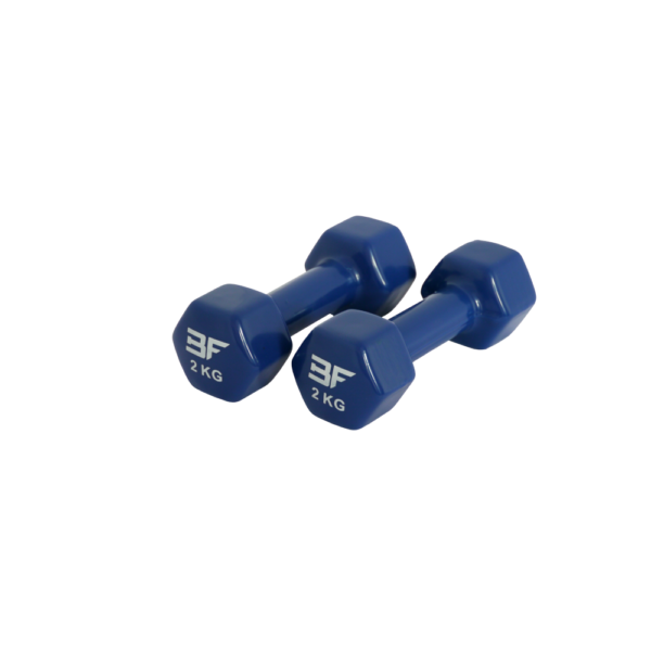 Vinyl Dumbbell Set 0,5-5kg - Image 4